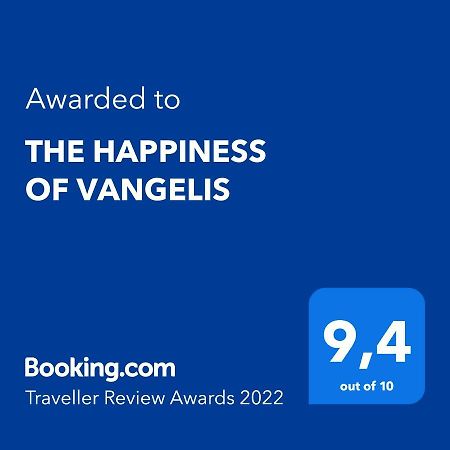 The Happiness Of Vangelis Paralia Vrachou Bagian luar foto