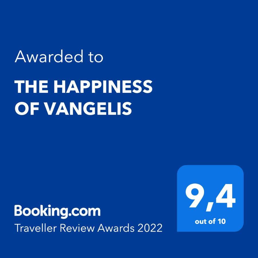 The Happiness Of Vangelis Paralia Vrachou Bagian luar foto